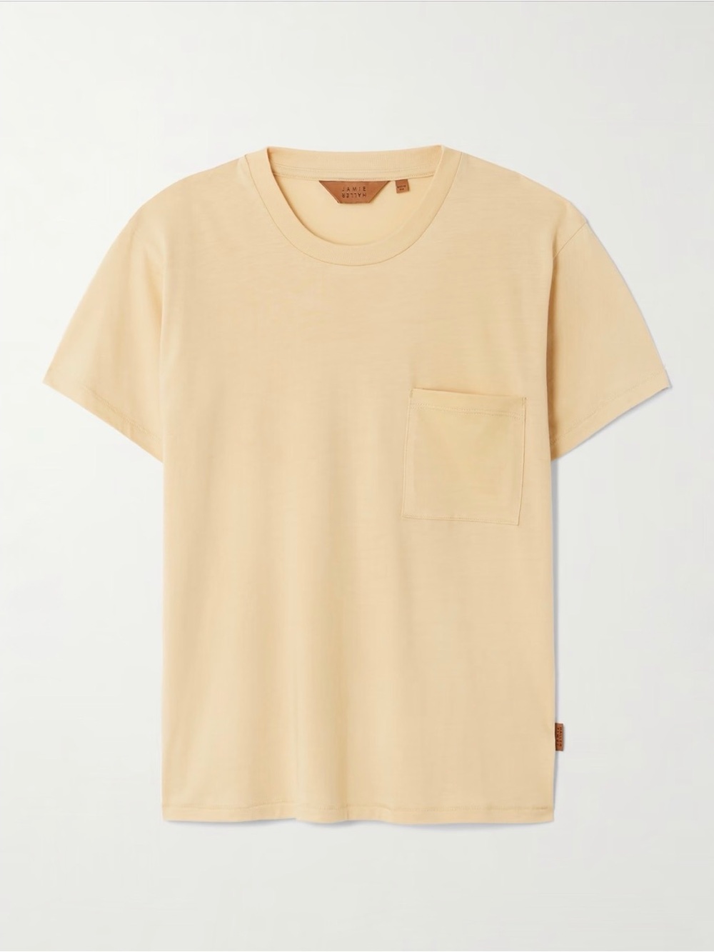 Jamie Haller Pocket Tee Shirt Butter S